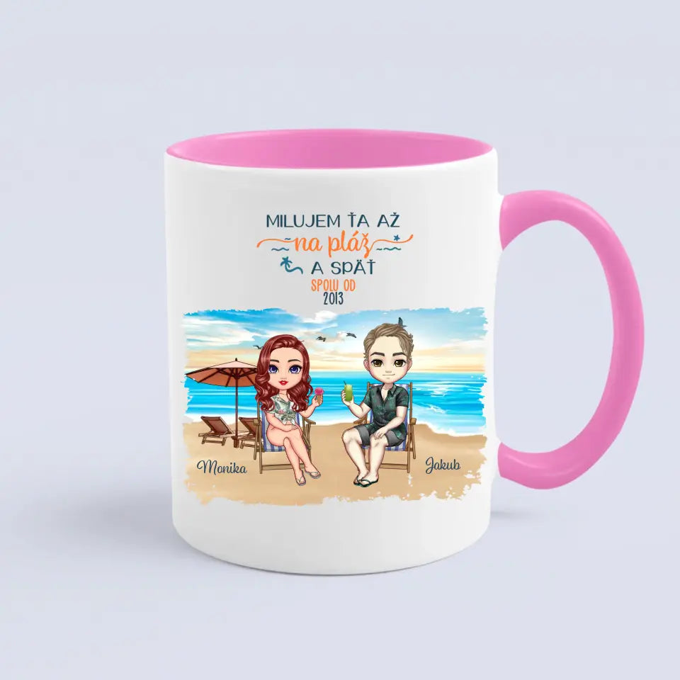 Milujem ťa až na pláž a späť