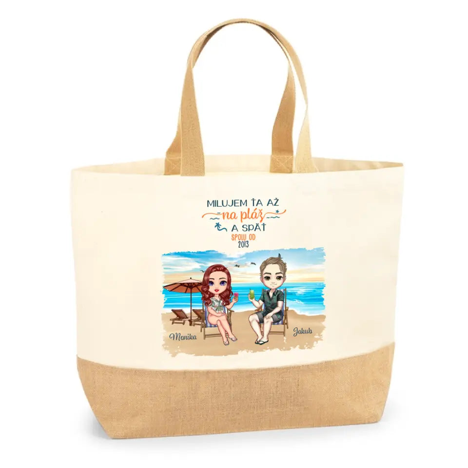 Milujem ťa až na pláž a späť