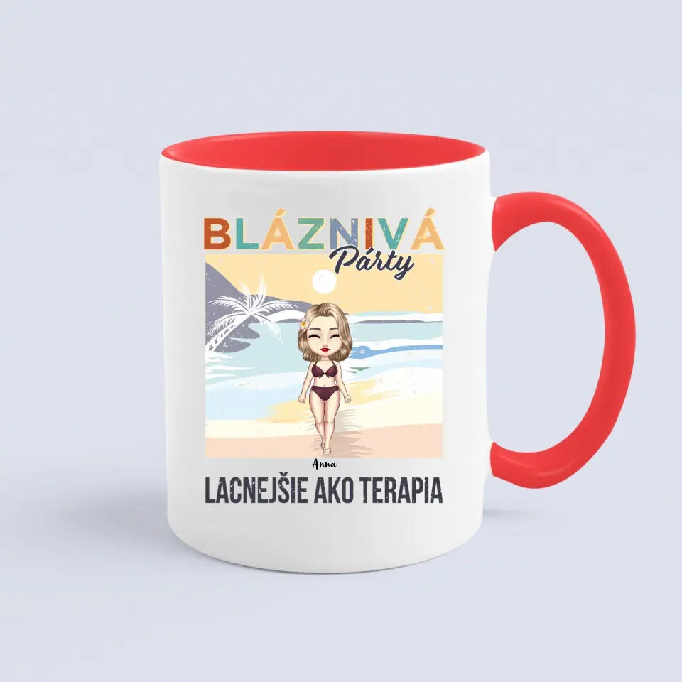 Bláznivá párty. Lacnejšie ako terapia