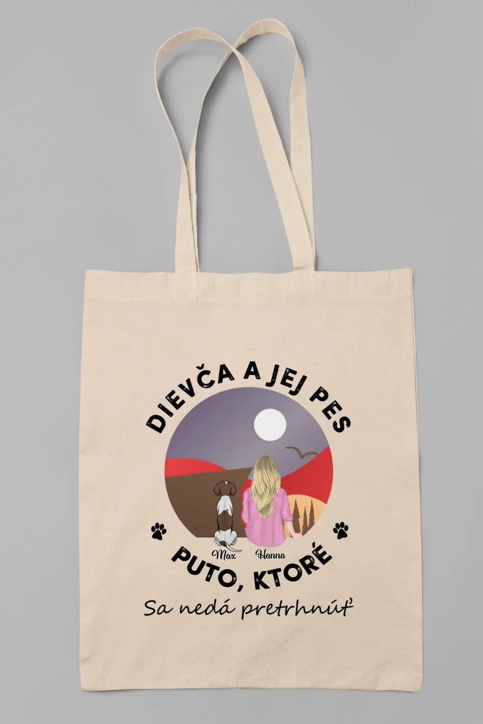 Dievča a jej domáci miláčik