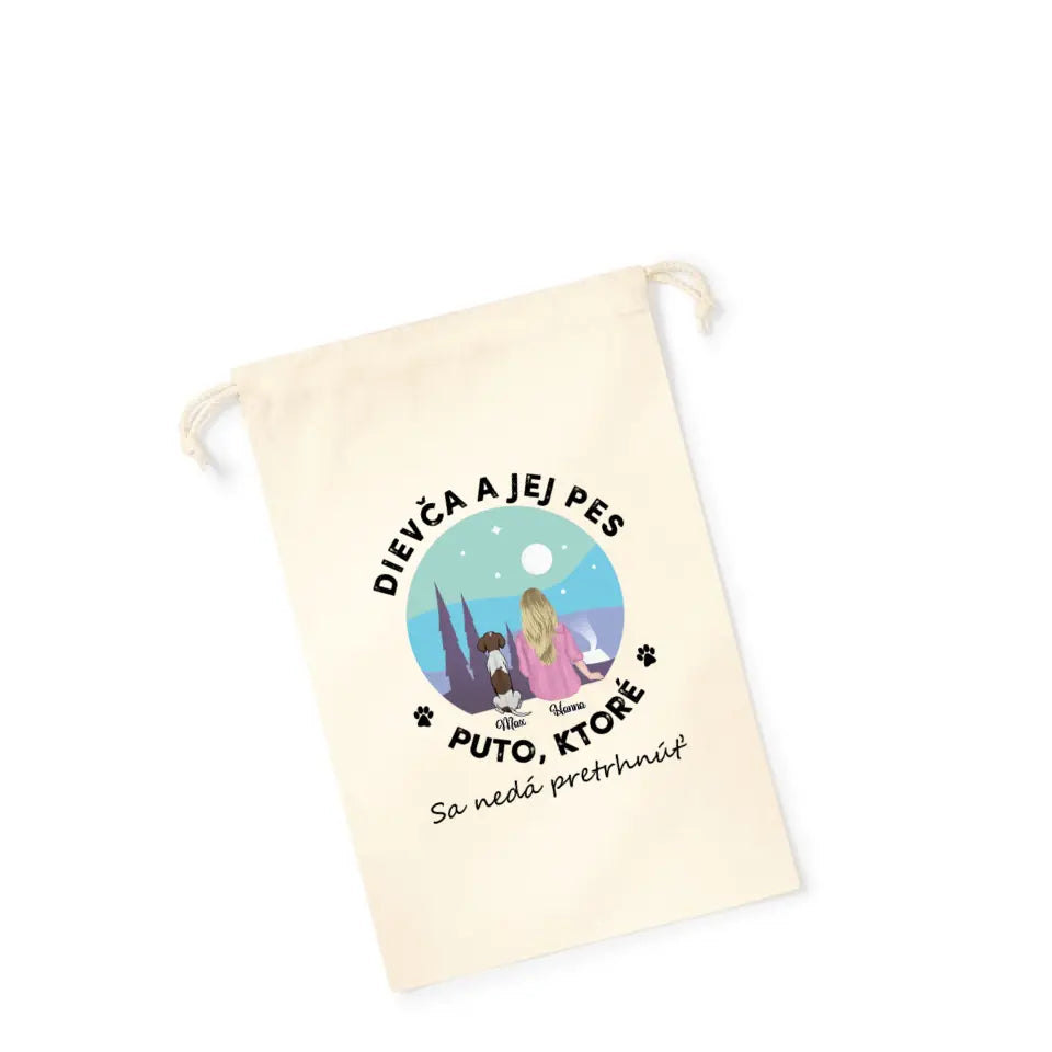 Dievča a jej domáce zvieratá