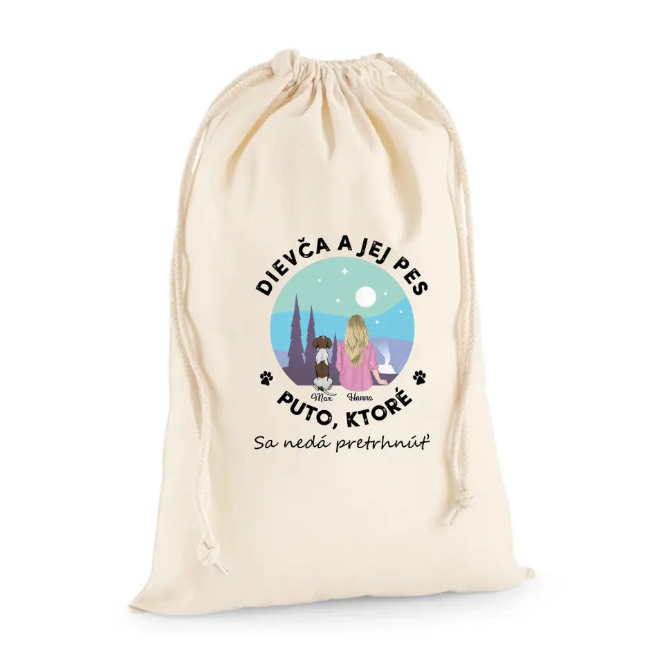 Dievča a jej domáce zvieratá