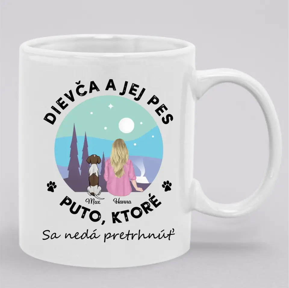 Dievča a jej domáce zvieratá