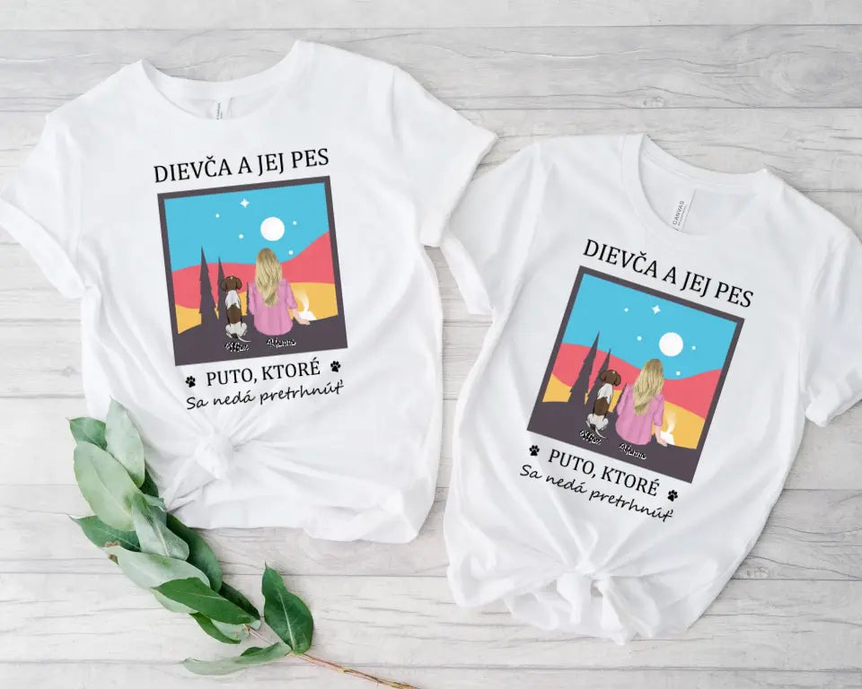 Dievča a jej pes. PUTO, KTORÉ SA NEDÁ PRETRHNÚŤ