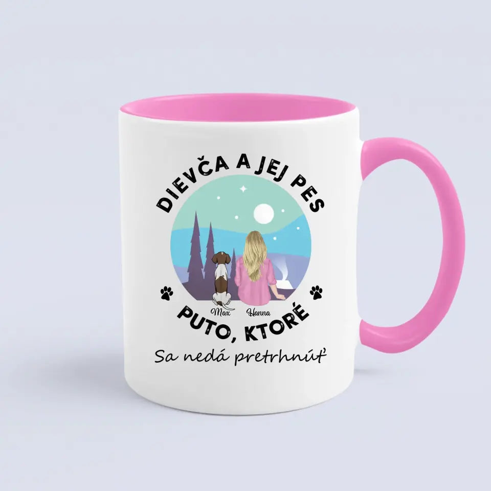 Dievča a jej domáce zvieratá