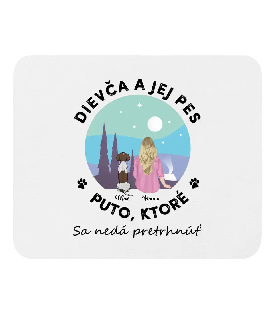 Dievča a jej domáce zvieratá