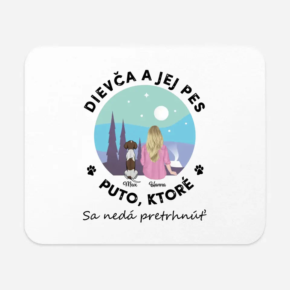 Dievča a jej domáce zvieratá