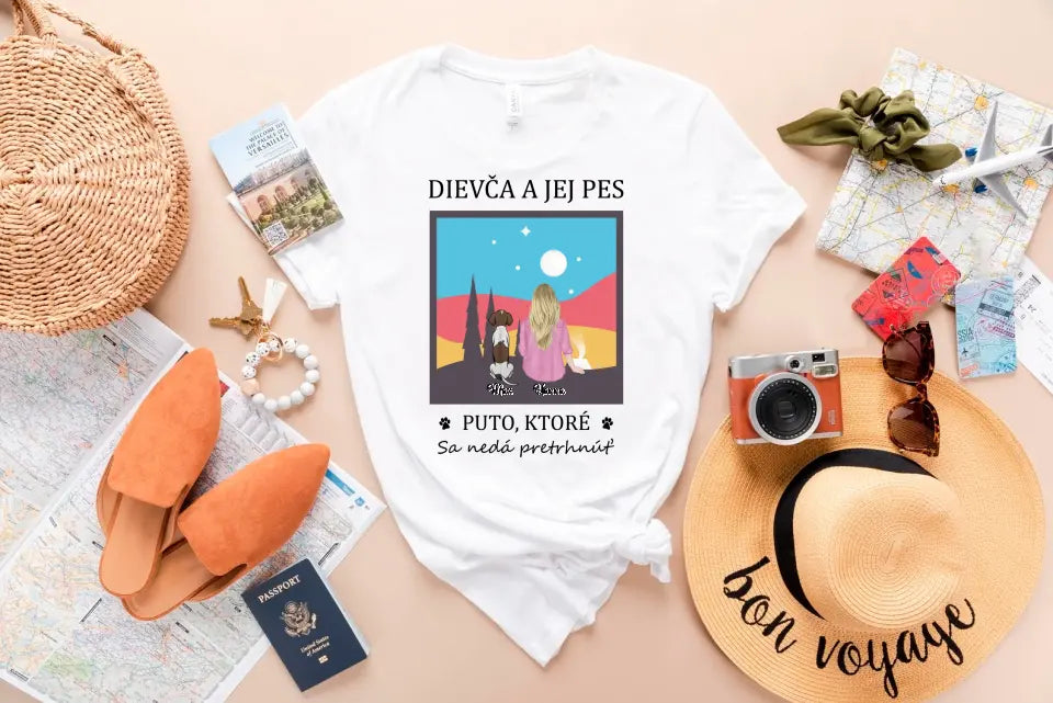 Dievča a jej pes. PUTO, KTORÉ SA NEDÁ PRETRHNÚŤ