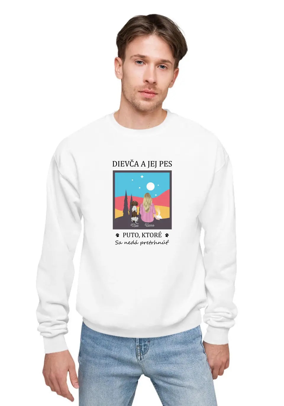 Dievča a jej pes. PUTO, KTORÉ SA NEDÁ PRETRHNÚŤ
