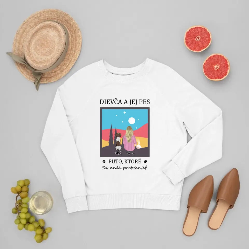Dievča a jej pes. PUTO, KTORÉ SA NEDÁ PRETRHNÚŤ