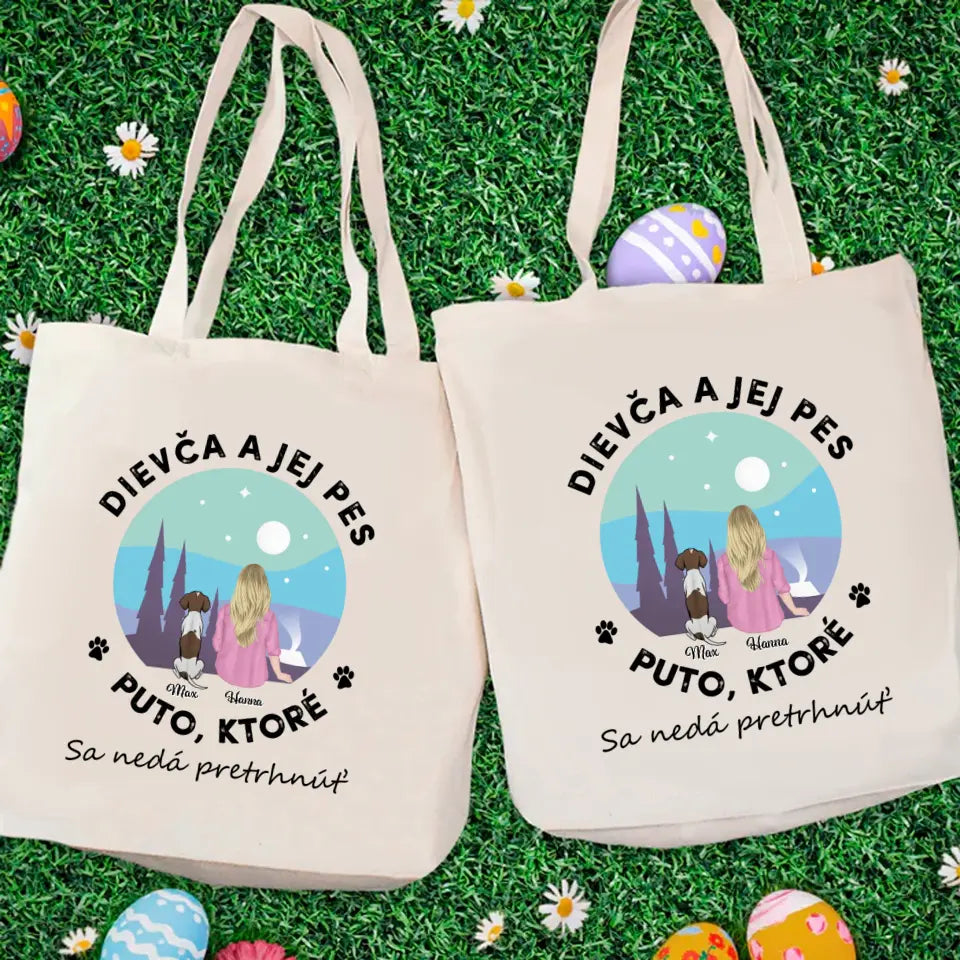 Dievča a jej domáce zvieratá