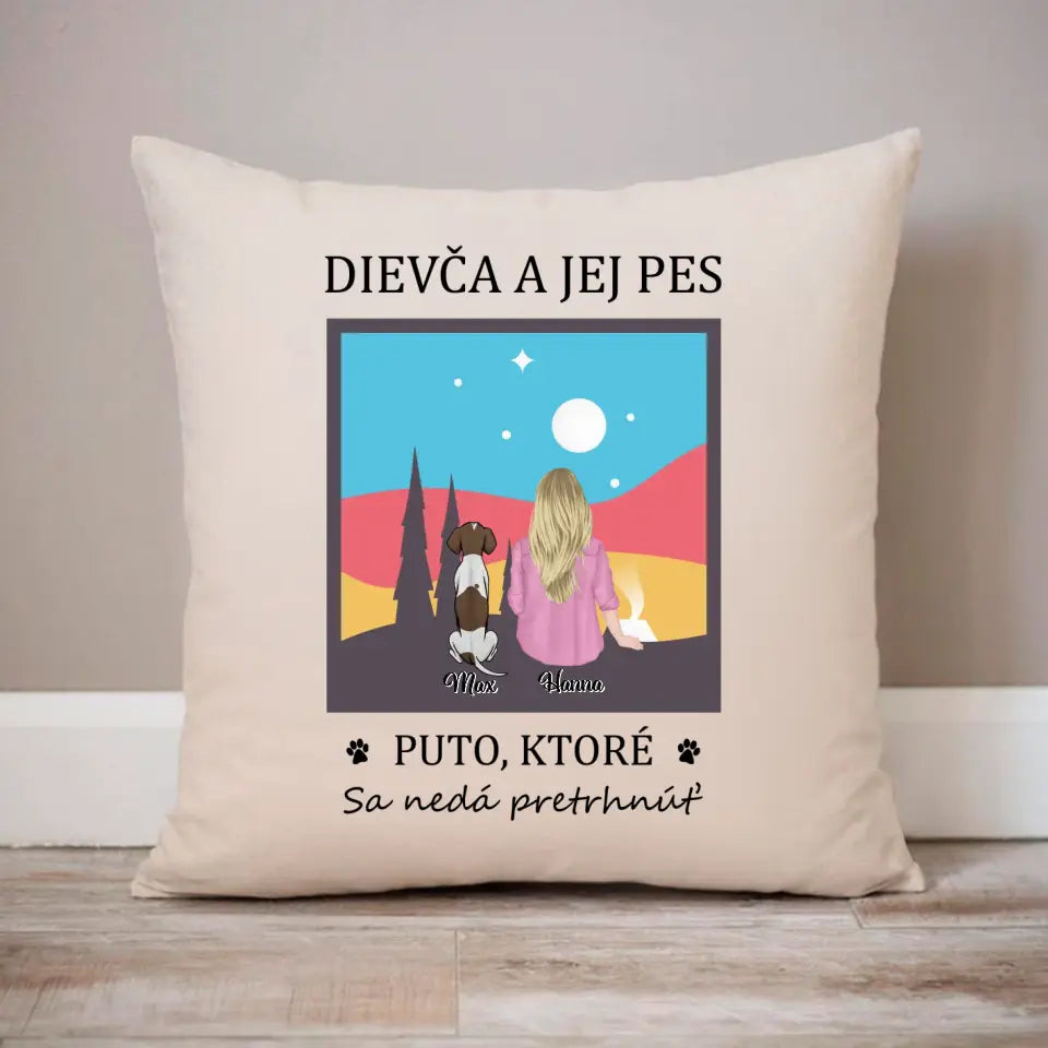 Dievča a jej pes. PUTO, KTORÉ SA NEDÁ PRETRHNÚŤ
