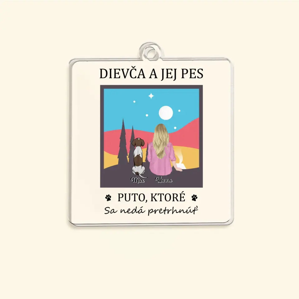 Dievča a jej pes. PUTO, KTORÉ SA NEDÁ PRETRHNÚŤ