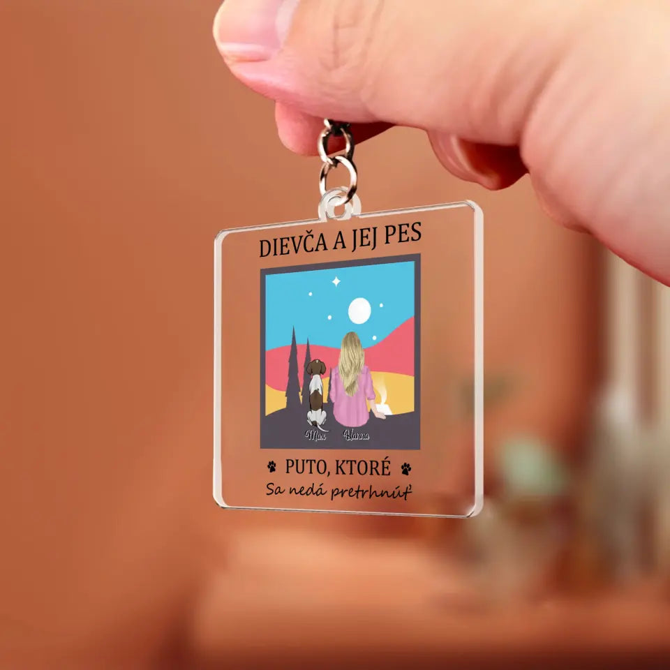 Dievča a jej pes. PUTO, KTORÉ SA NEDÁ PRETRHNÚŤ