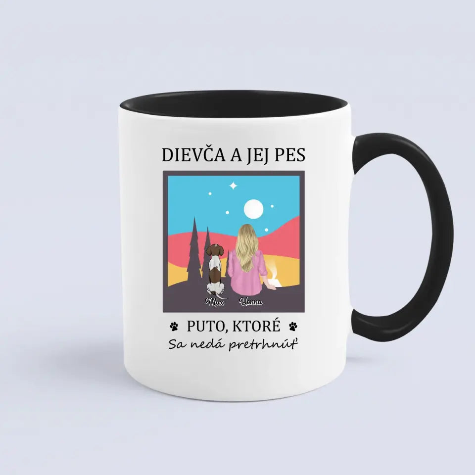 Dievča a jej pes. PUTO, KTORÉ SA NEDÁ PRETRHNÚŤ