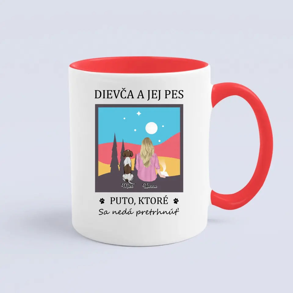 Dievča a jej pes. PUTO, KTORÉ SA NEDÁ PRETRHNÚŤ