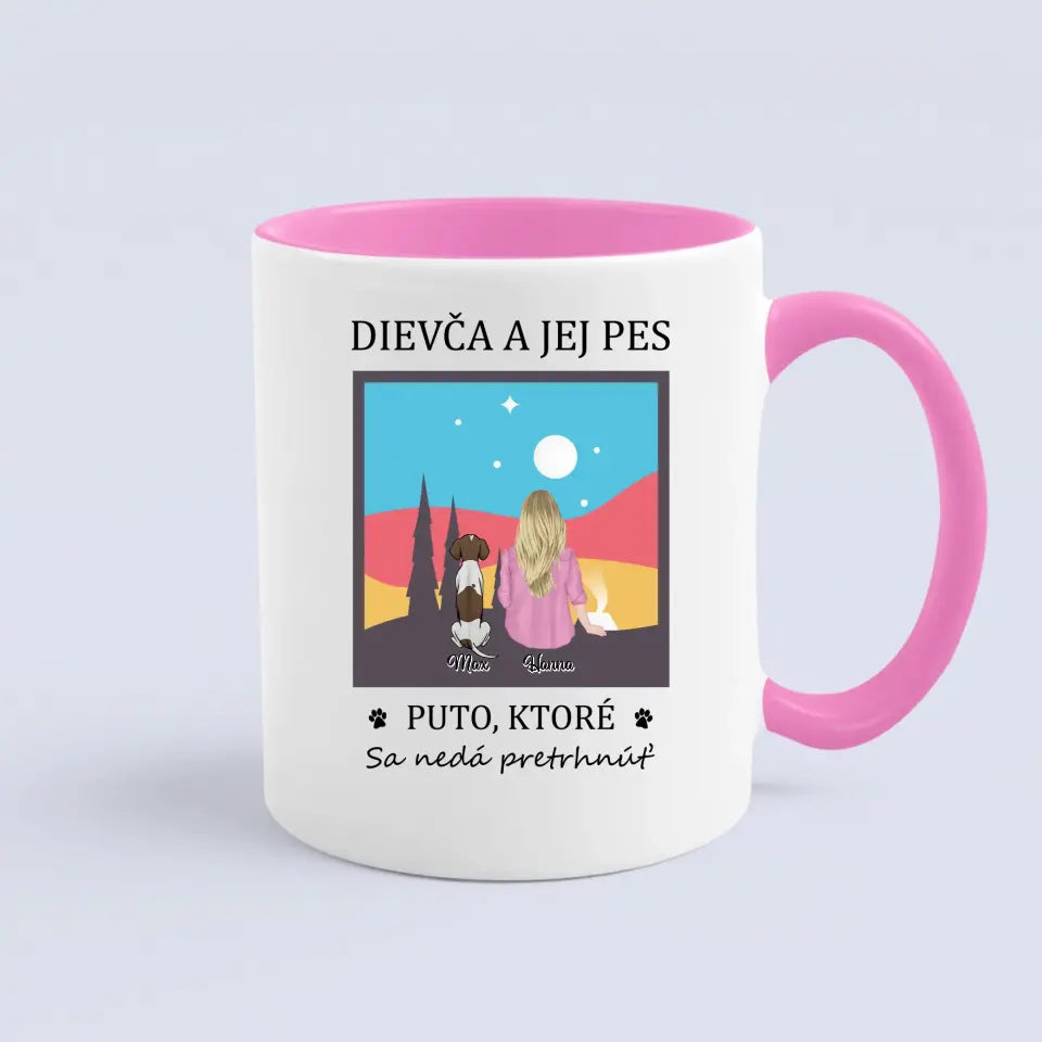Dievča a jej pes. PUTO, KTORÉ SA NEDÁ PRETRHNÚŤ