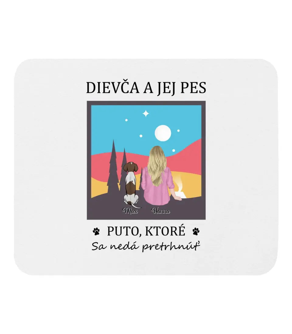 Dievča a jej pes. PUTO, KTORÉ SA NEDÁ PRETRHNÚŤ