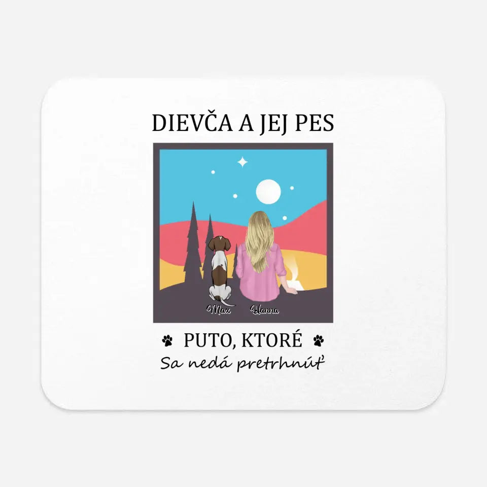 Dievča a jej pes. PUTO, KTORÉ SA NEDÁ PRETRHNÚŤ