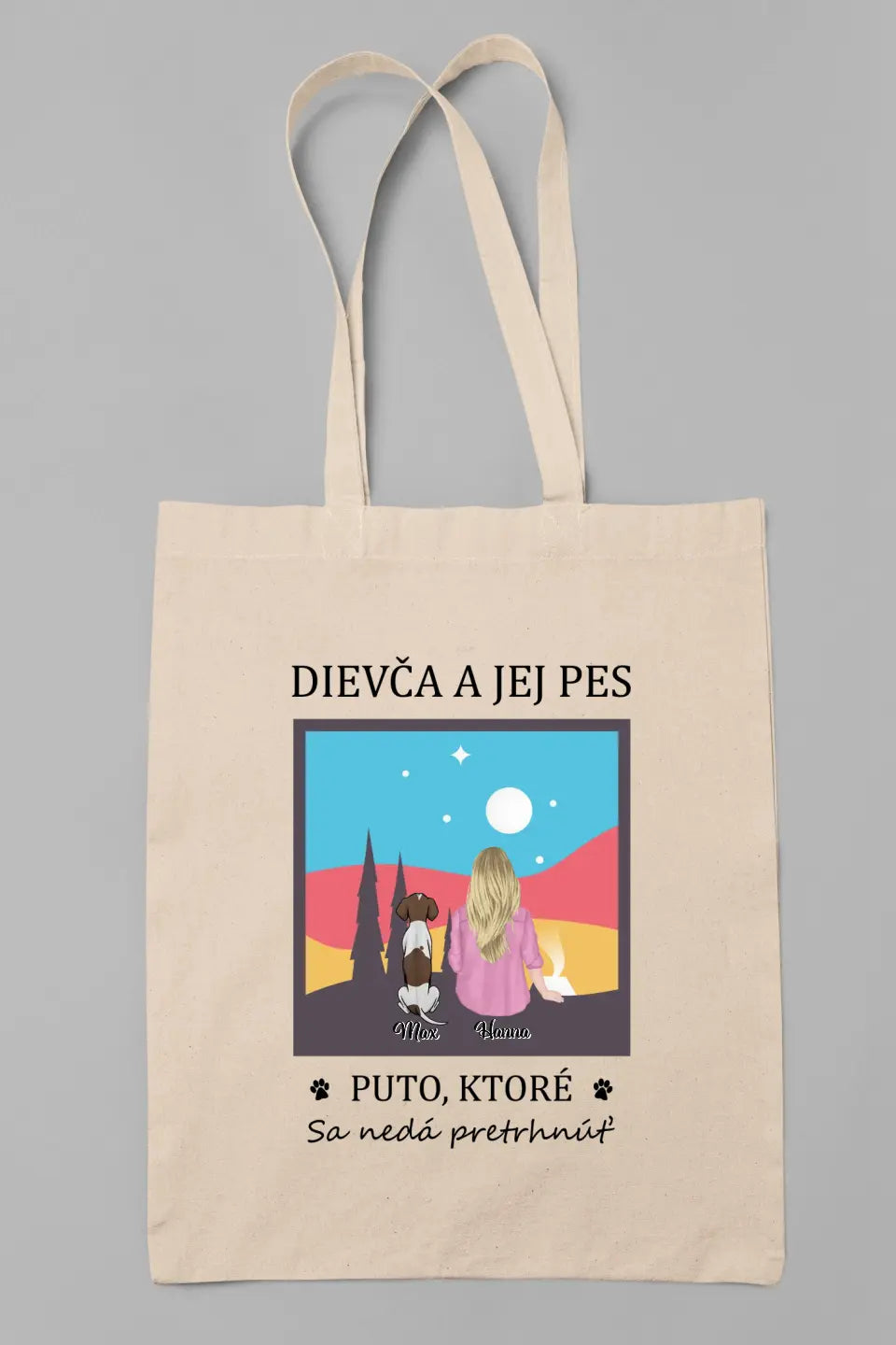 Dievča a jej pes. PUTO, KTORÉ SA NEDÁ PRETRHNÚŤ