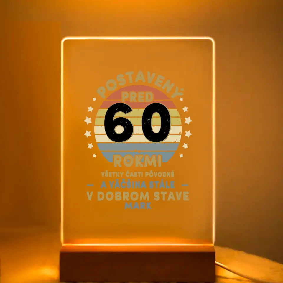 Postavený pred 60 rokmi všetky časti pôvodné a väčšina stále v dobrom stave