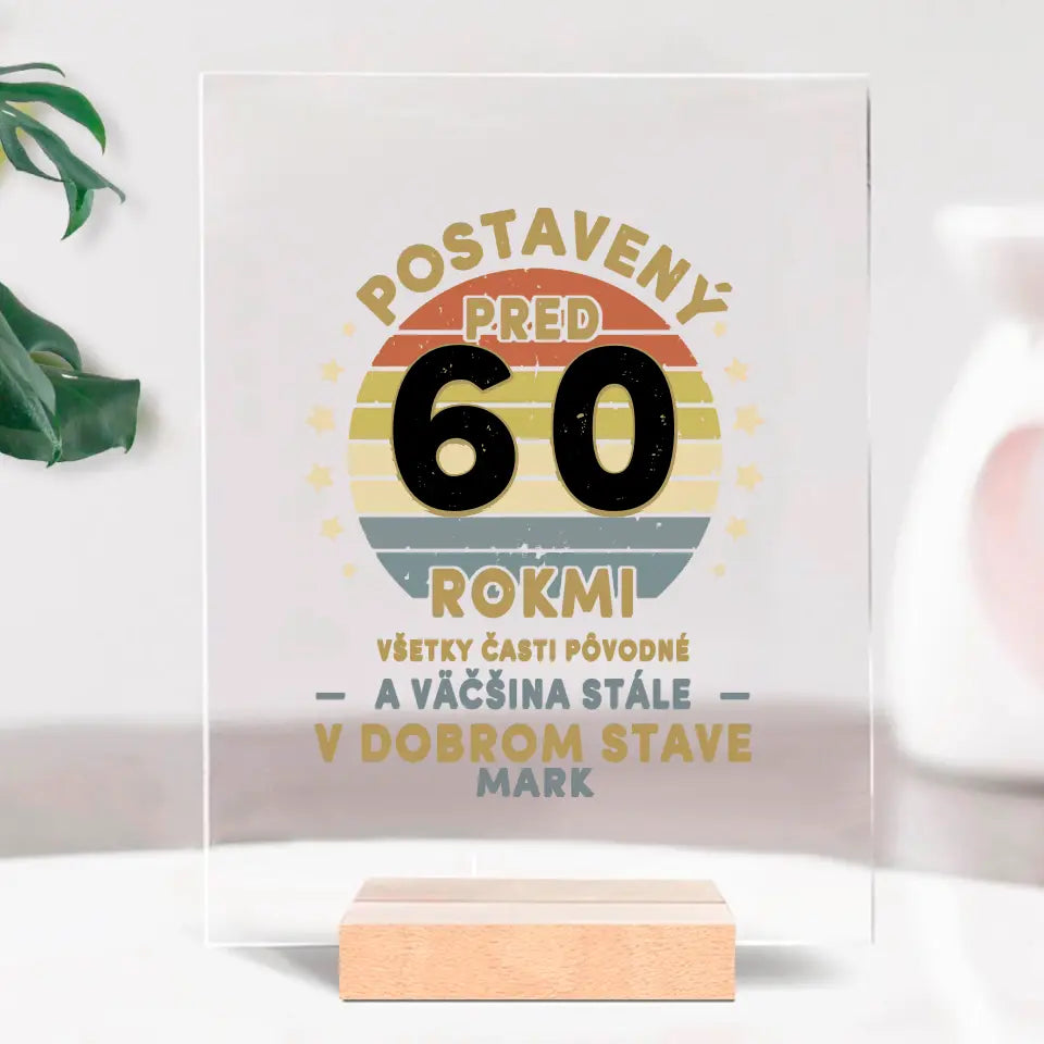 Postavený pred 60 rokmi všetky časti pôvodné a väčšina stále v dobrom stave