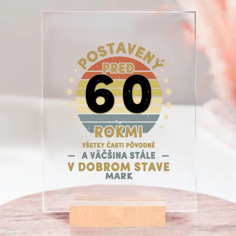 Postavený pred 60 rokmi všetky časti pôvodné a väčšina stále v dobrom stave