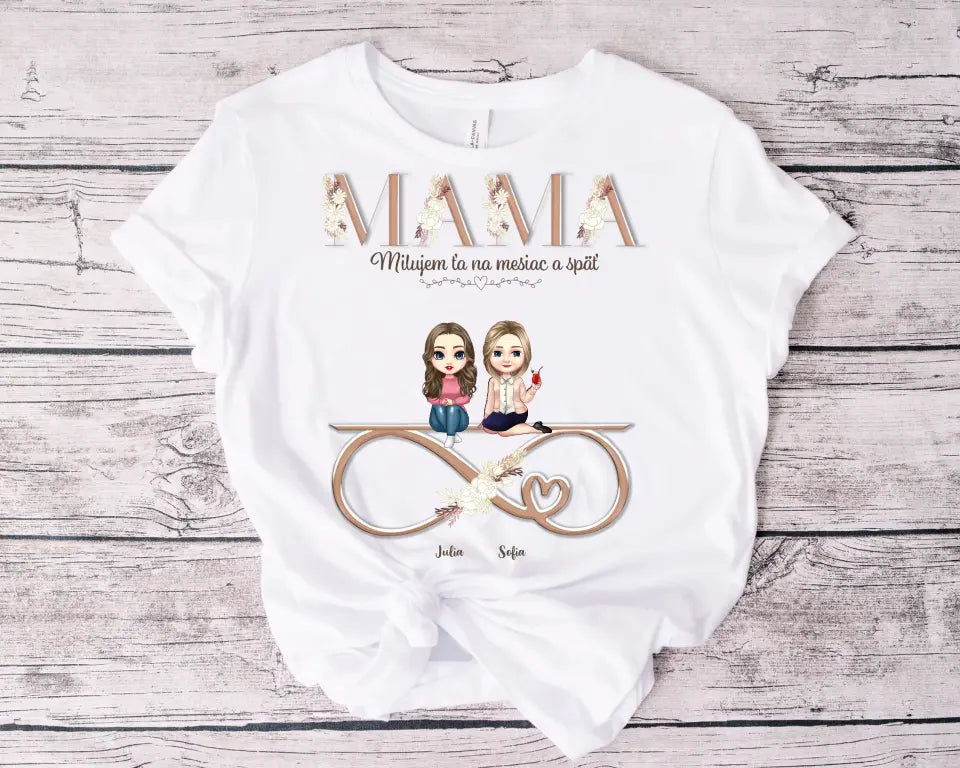 Akrylové Sklo - Milujem Ťa Na Mesiac A Späť