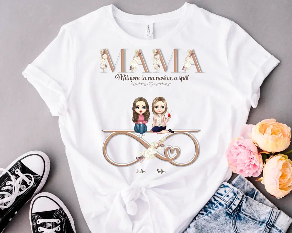 Akrylové Sklo - Milujem Ťa Na Mesiac A Späť