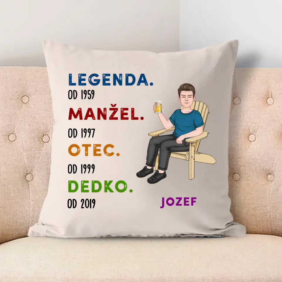 Obliečka na vankúš - Legenda