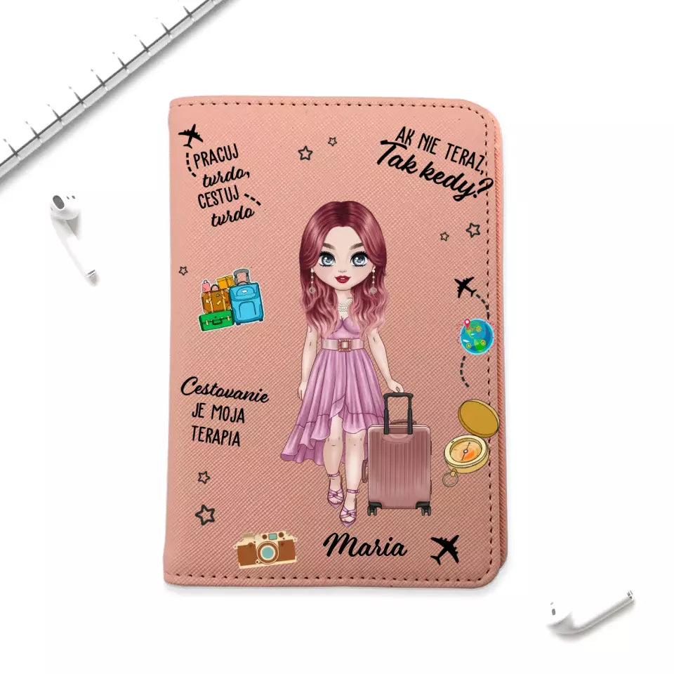 Obal na pas - Iba Chalan, Ktorý Miluje Cestovanie