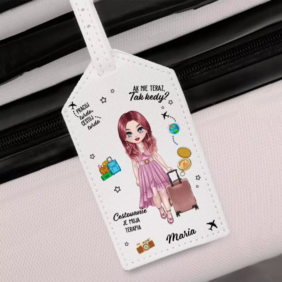 Obal na pas - Iba Chalan, Ktorý Miluje Cestovanie