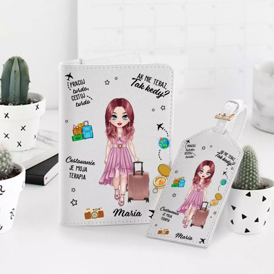 Obal na pas - Iba Chalan, Ktorý Miluje Cestovanie