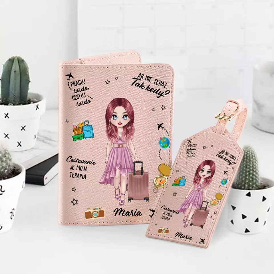 Obal na pas - Iba Chalan, Ktorý Miluje Cestovanie