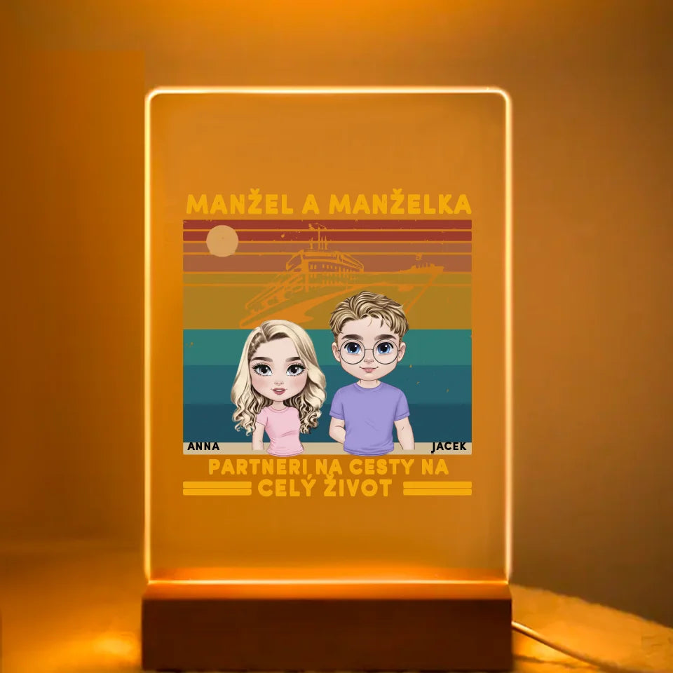 Manžel a manželka. Partneri na cesty na celý život