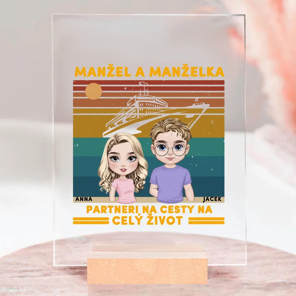 Manžel a manželka. Partneri na cesty na celý život