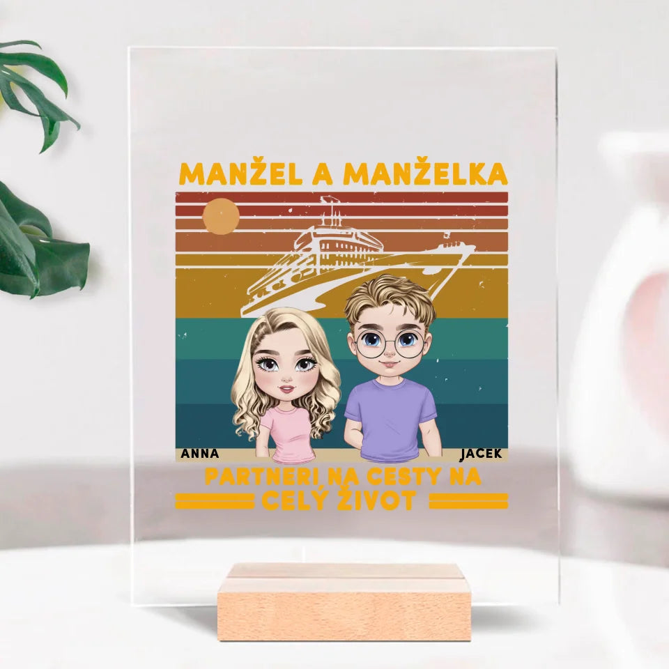 Manžel a manželka. Partneri na cesty na celý život