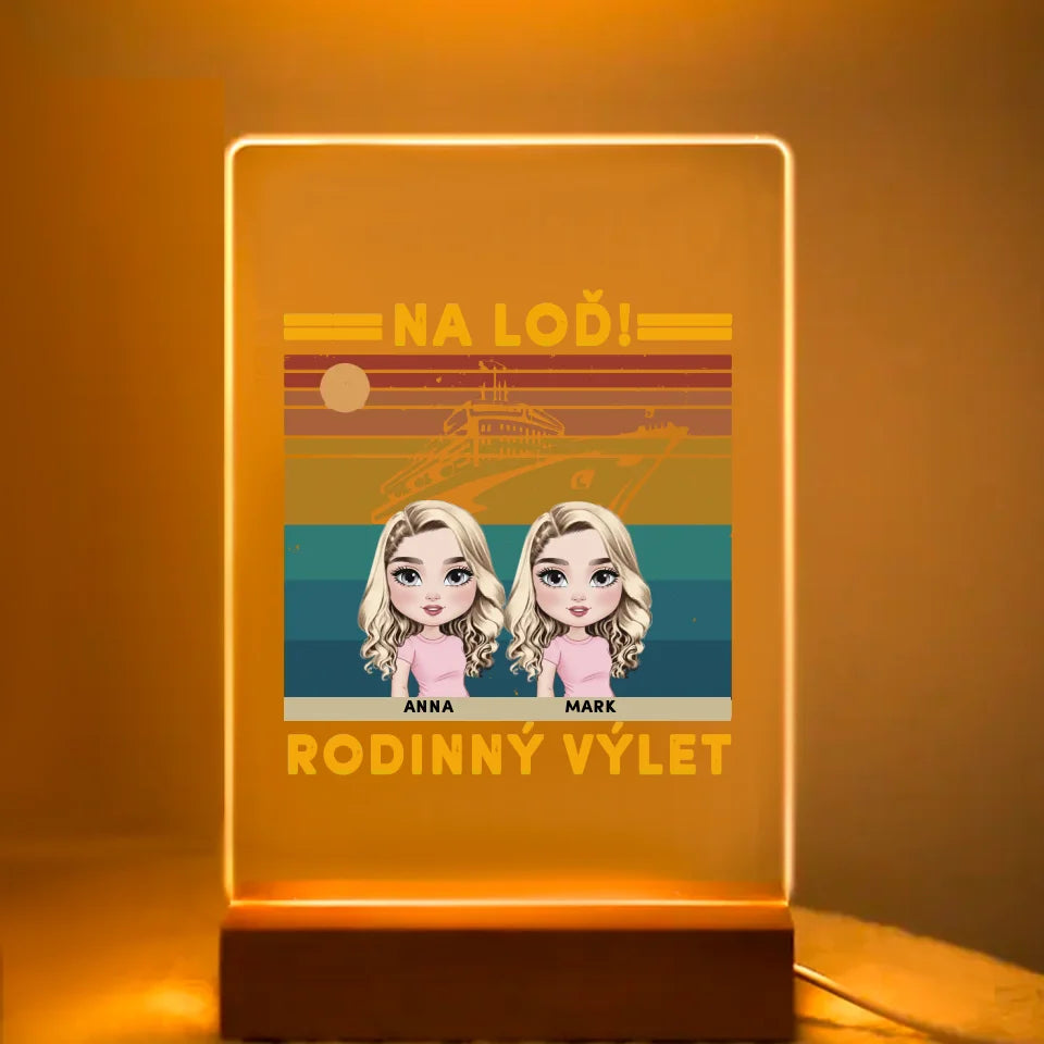 Na loď! Rodinný výlet!