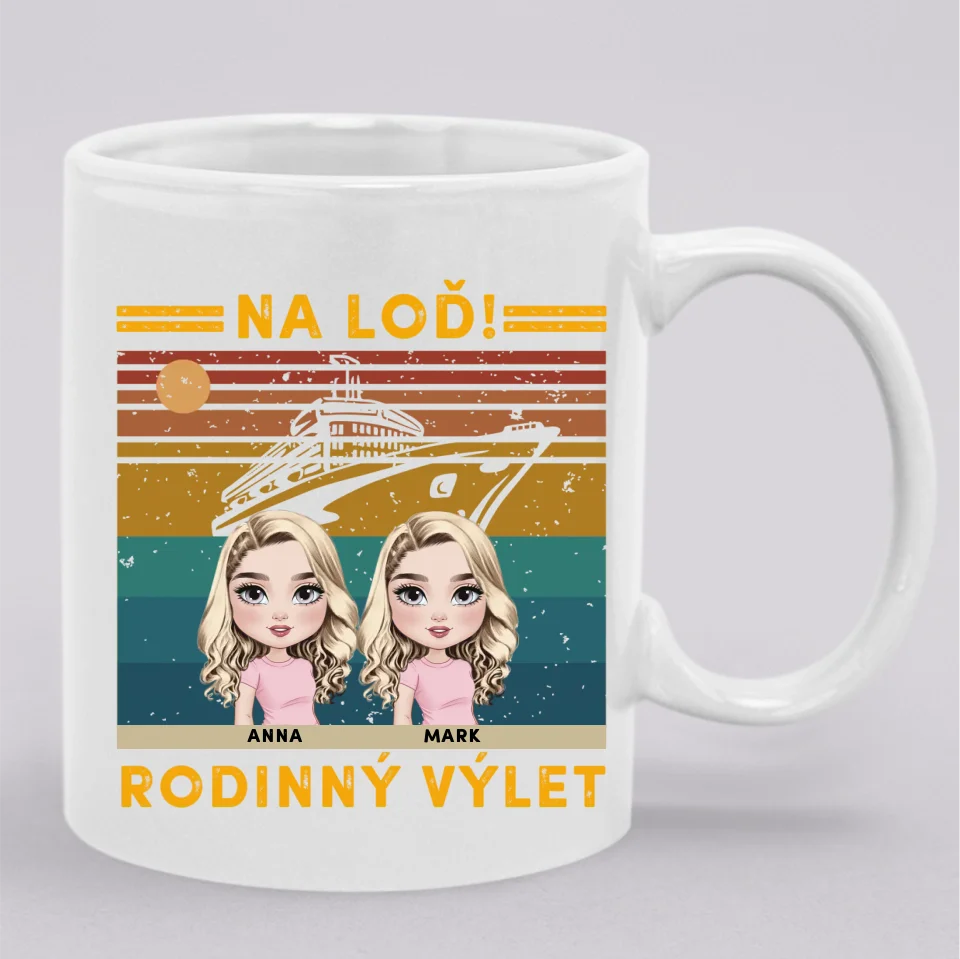 Na loď! Rodinný výlet!