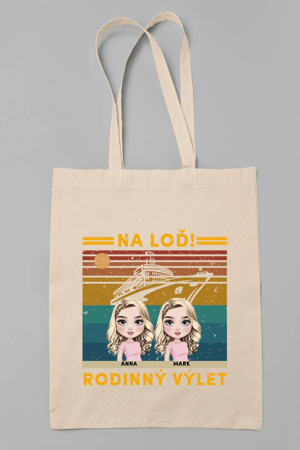 Rodinný výlet! Na loď!