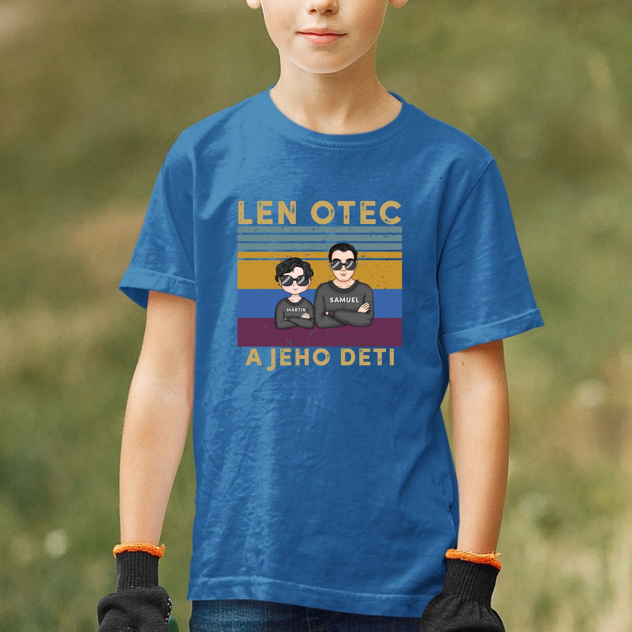 ребенок королевский синий