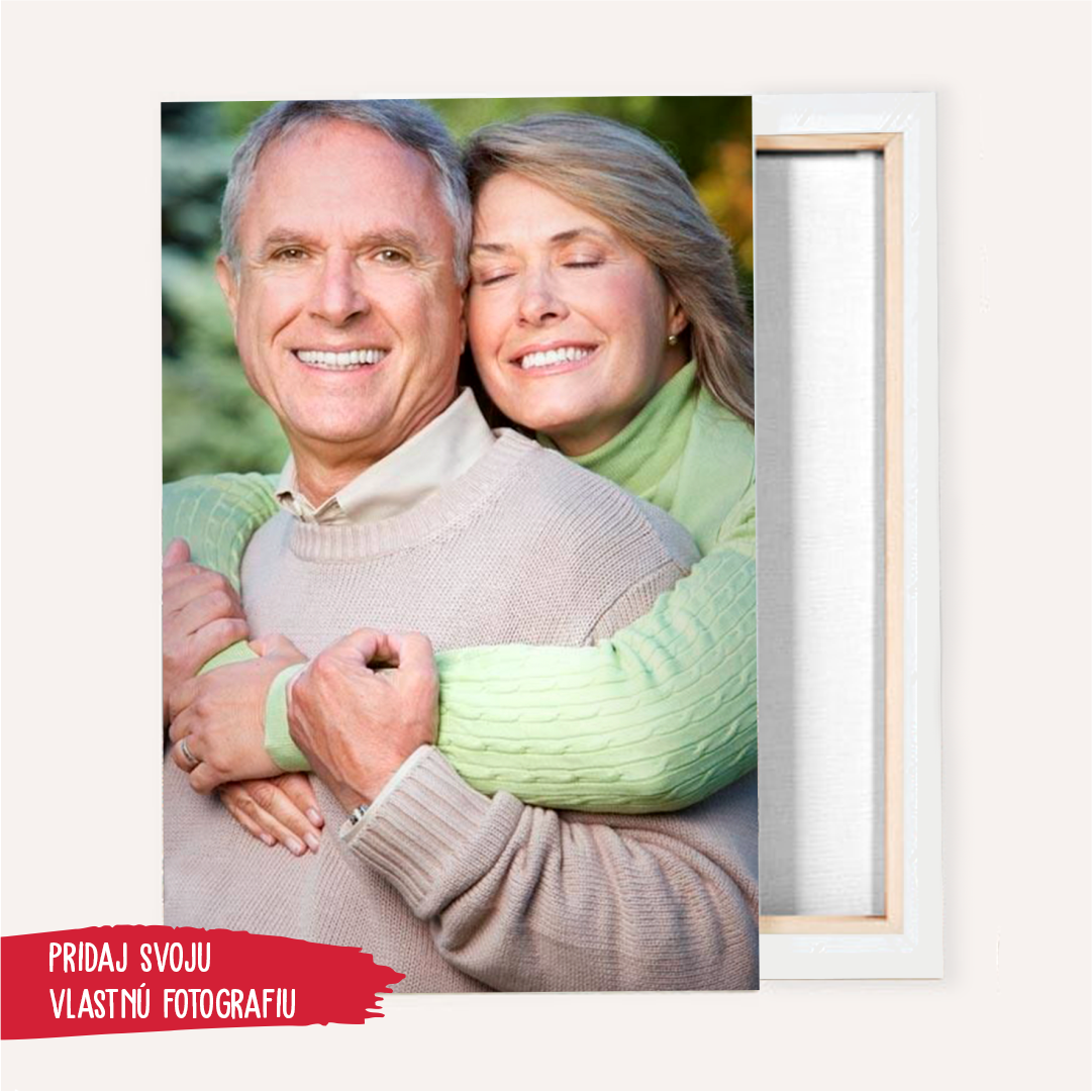 Tlač na plátne - Fotoobraz páru