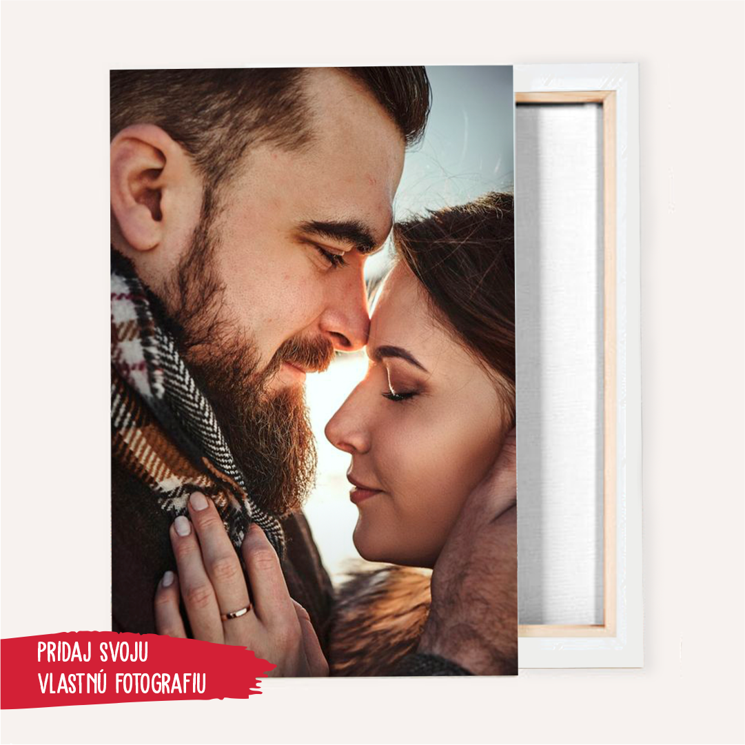 Tlač na plátne - Fotoobraz páru