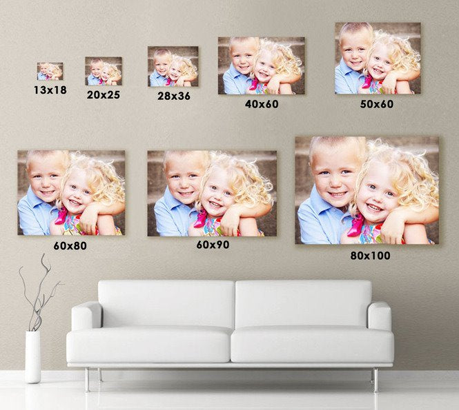 Tlač na plátne - Fotoobraz páru