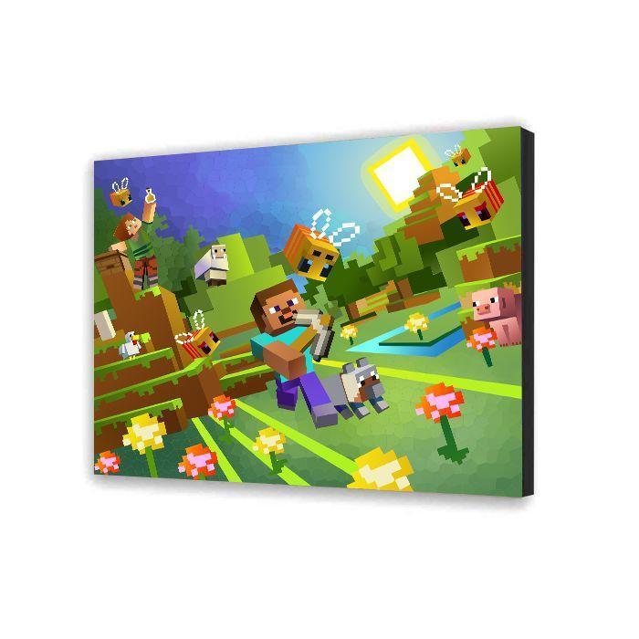 Malovanie podla cisel - Minecraft