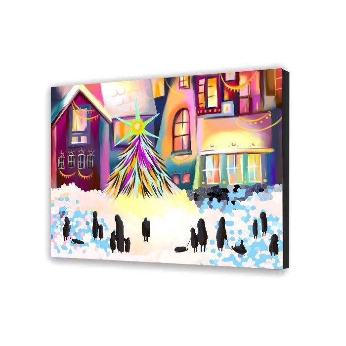 Malovanie podla cisel - Štedrý Večer