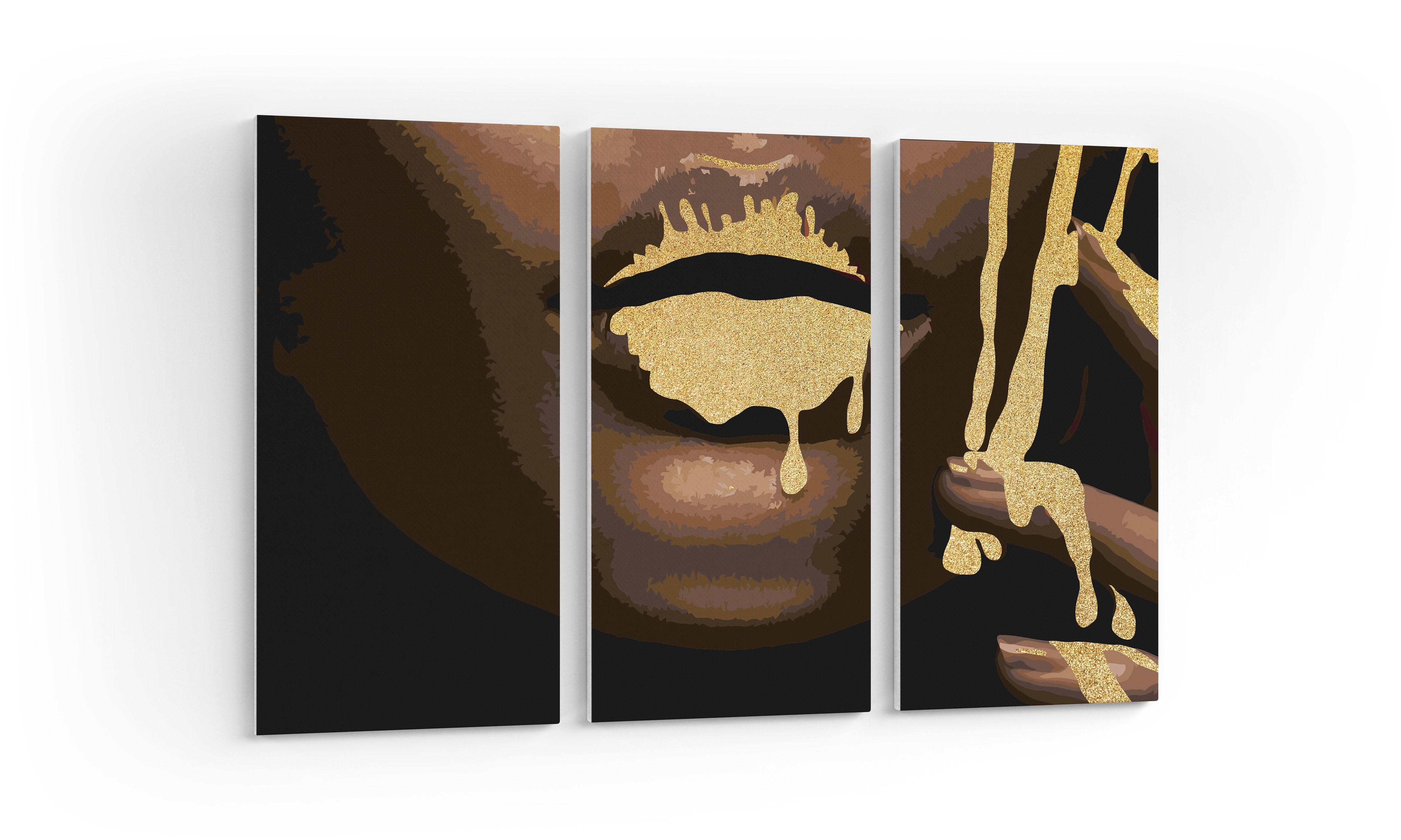 Panelová maľba Zlaté pery (DA0700)