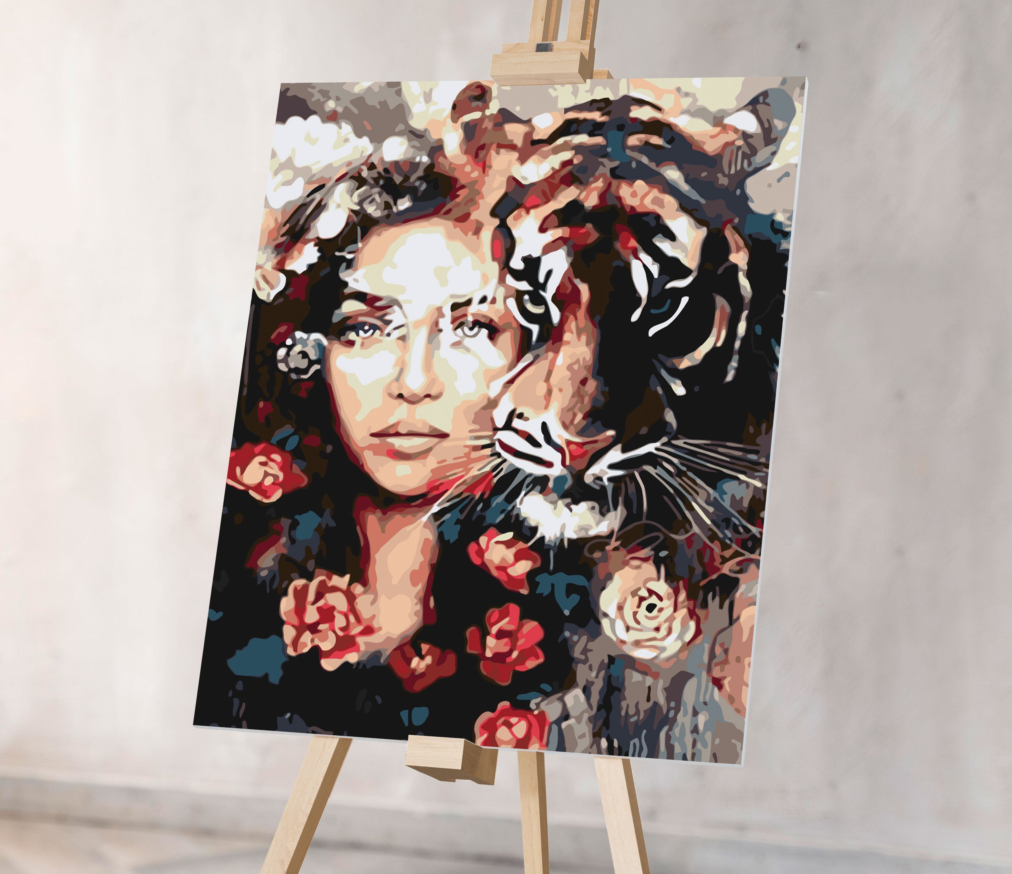 Dievča a tiger (CH0708)