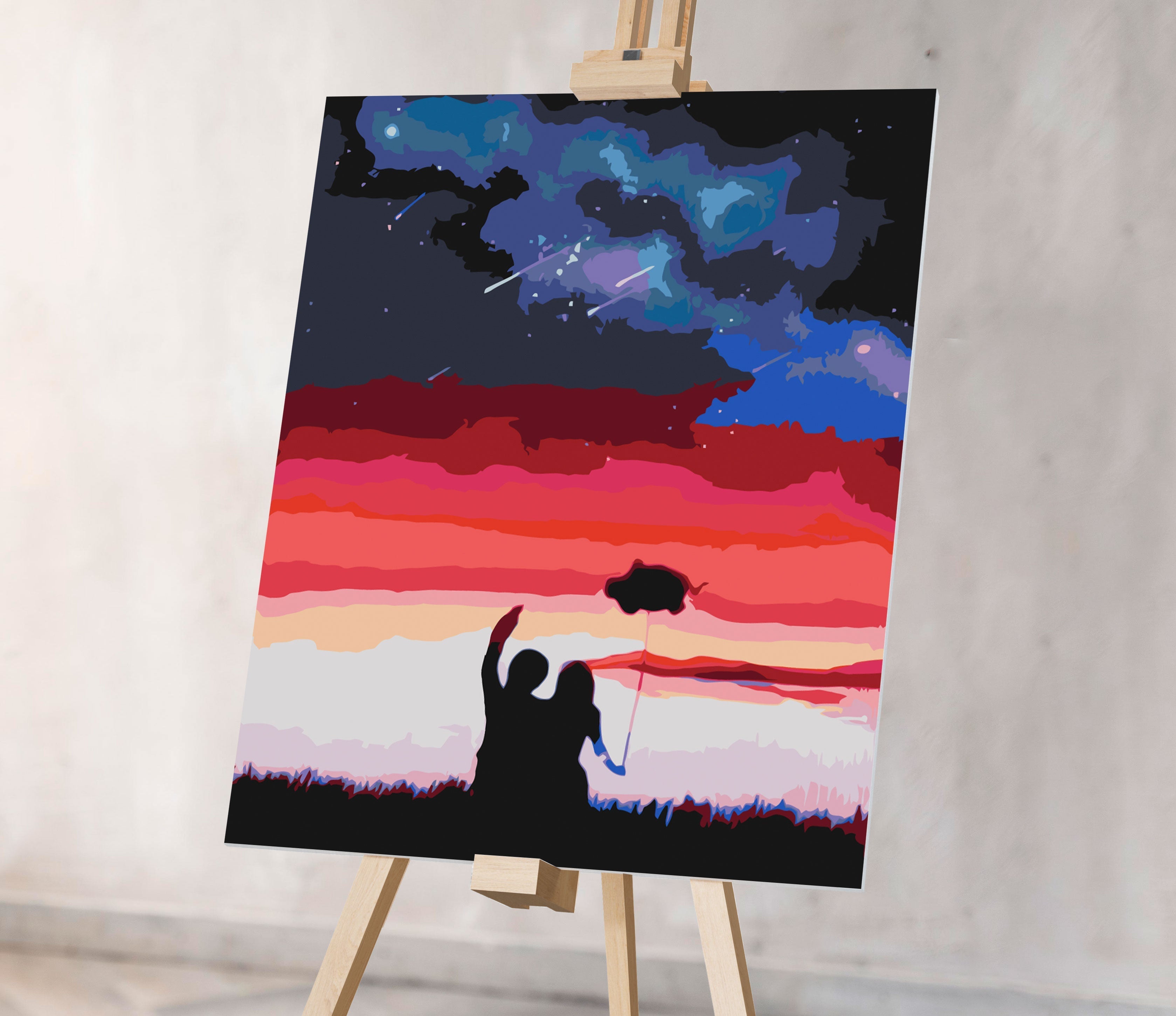 Zamilovaný pod nočnou oblohou (CH0766)