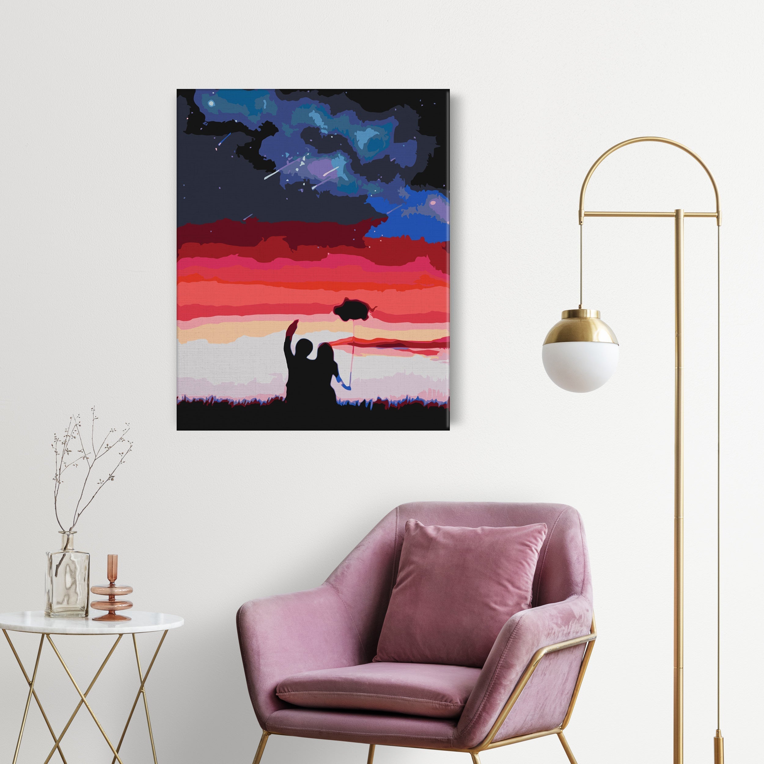 Zamilovaný pod nočnou oblohou (CH0766)